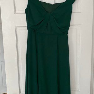 Dessy Social Bridesmaid Hunter Green Size 4